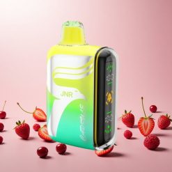 JNR Capsule 15000 Puffs Engangs Vape Jordbær Hindbær Kirsebær (15000 Puffs, 850mAh) JNR Capsule 15000 Puffs (15000 Puffs, 850mAh)