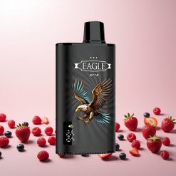 JNR EAGLE Smart 23000 Puffs Engangs Vape Blandede Bær med Digitale Skærm og Justerbar Luftgennemstrømning
