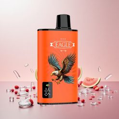 JNR EAGLE Smart 23000 Puffs Vandmelon Is Engangs Vape Digital Skærm Justerbar Luftstrøm