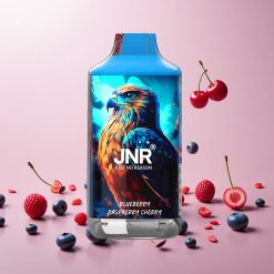 JNR Falcon 16000 Puffs Engangs Vape Blåbær Hindbær Kirsebær (16000 Puffs, 850 mAh)