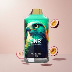 JNR Falcon 16000 Puffs Smert LED-display & Type C-ladning Disposable Vape Passionsfrugt Kiwi