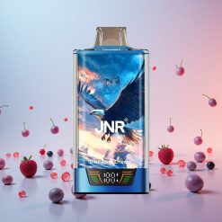 JNR Falcon Pro 28000 Engangs Vape Blå Hindbær Kirsebær med 28000 Pust og 5% Nikotinstyrke JNR Falcon Pro 28000 Engangs Vape med 28000 Pust og 5% Nikotinstyrke