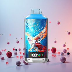 JNR Falcon X 18000 Puffs Engangs Vape Blå Hindbær Kirsebær (750mAh, 24ml)