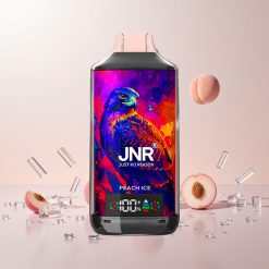 JNR Falcon X 18000 Puffs Engangs Vape Fersken Is (18000 Puffs, 24ml)