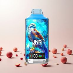 JNR Falcon X 18000 Puffs Engangs Vape Hvid Fersken Razz (750mAh, 24ml)