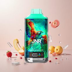 JNR Falcon X 18000 Puffs Engangs Vape Sur Æble Is (750mAh, 24ml)