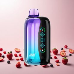JNR Flex Ice 21000 Puffs Engangs Vape Blandet Bær Features: Justerbar Ice Ca. 21000 Puffs
