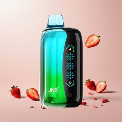 JNR Flex Ice 21000 Puffs Engangs Vape Jordbær Kiwi Justerbar Is 26ml