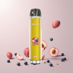 JNR Glod380 6000 Puffs Disposable Vape Fersken Blåbær 6000 Puffs 13ml