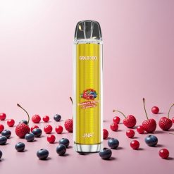 JNR Glod380 6000 Puffs Engangs Vape Blåbær Kirsebær Tranebær (6000 Puffs, 13ml e-Liquid Kapacitet)