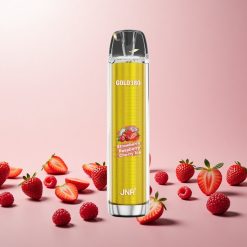 JNR Glod380 6000 Puffs Engangs Vape Jordbær Hindbær 1500mAh 13ml