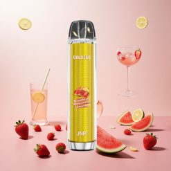 JNR Glod380 6000 Puffs Engangs Vape Jordbær Vandmelon Lemonade 1500mAh