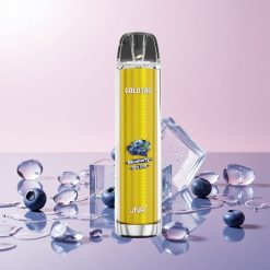 JNR Glod380 6000 Pugs Disposable Vape Blåbær On Ice 13ml 1500mAh
