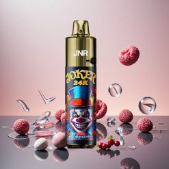 JNR Joker 24K Puffs Disposable Vape Sort Drage Is 2+10ml Genopfyldelig Pod Synlig E-væskeniveau 800mAh Batteri Type-C Opladning TPD Overensstemmelse 24000 Puffs 2% nikotinindhold