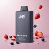 JNR Mega Box 25000 Puffs Disposable Vape Blåbær Sur Hindbær Jordbær (25000 puff, 30ml e-væske)