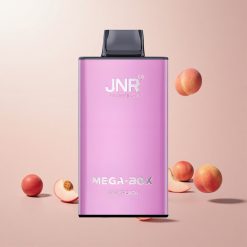 JNR Mega Box 25000 Puffs Disposable Vape Juicy Peach 25000 puff, 30ml E-væske kapacitet