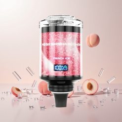 JNR Mega Shisha Hookah Desktop Kompatibilitet Fersken Is 100K Pust 60ml