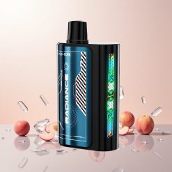 JNR Radiance 31000 Puffs Disposable Vape SOMMER FERSKEN IS Funktioner: Ca. 31000 Pust 28ml E-væske Smart Animationsskærm Dual Mesh Coil 950 mAh Genopladelig Batteri Type-C Opladningsport Nicotinindhold 2%