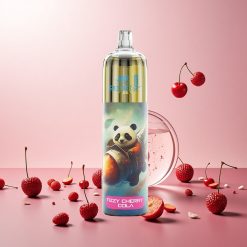 JNR Rocket-X 12400 Puffs Disposable Vape Frisk Kirsebær Cola med Justerbar Luftstrøm og RGB-belysning