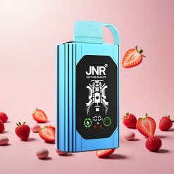JNR Shisha Hookah Box 20500 Puffs (20500 Pust / 1000mAh) Disposable Vape Jordbær Hindbær Slik