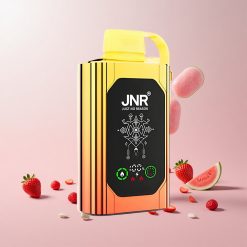 JNR Shisha Hookah Box 20500 Puffs Engangs Vandmelon Jordbær Tygggummi Skærm: HD-skærm Batteri: 1000mAh E-væske: 25ml