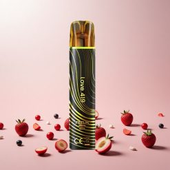 JNR Sort&Guld 600+200 Puffs Engangs Vape (800 Puffs, 2ml E-Liquid)