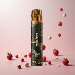 JNR Sort&Guld 600+200 Puffs Engangs Vape 800 Puffs 2ml E-Væske