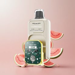 JNR VapeWatch 30000 Puffs Engangs Vandmelon Is Regulær Tilstand: 30.000 puff Batterikapacitet: 1000mAh