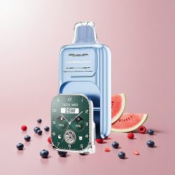 JNR VapeWatch 30000 Puffs Engangs Vape Blåbær Vandmelon (1000mAh, 19mL)