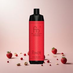 RandM Fumot Shisha 10000 Puffs Engangs E-damp (850 mAh Batteri) Bad Blood