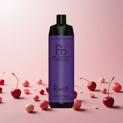 RandM Fumot Shisha 10000 Puffs Engangs Vape Kirsebær Fiesta med 18ml E-væske og 850 mAh Batteri