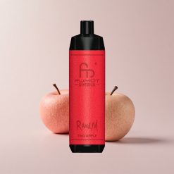 RandM Fumot Shisha 10000 Puffs Engangs Vape To Æbler RandM Fumot Shisha 10000 Puffs Engangs Vape LED-indikator 10000 Puffs 18ml Forfyldt e-væske 850 mAh Batteri 0,6ohm Mesh Spole Type-C Port 0,5% Nikotinindhold