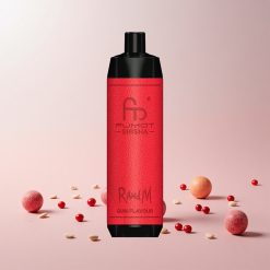 RandM Fumot Shisha 10000 Puffs Engangs Vape Tyggegummi Smag med LED-indikator og 18ml Præfyldt e-væske