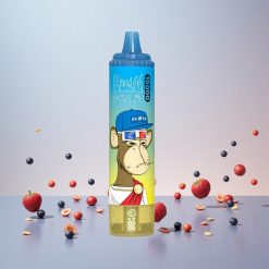 RandM Fumot Tornado 15000 Puffs Engangs Vape Hr Blå med 25ml og 850mAh Fumot RandM Tornado 15000 Puffs med 25ml og LCD-skærm