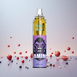 RandM Fumot Tornado 7000 Puffs Engangs Vape Dr. Blå med 14 ML E-væske og Luftjustering