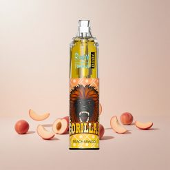 RandM Fumot Tornado 7000 Puffs Engangs Vape Fersken Mango og Fumot Tornado 7000 Engangs Vape med 14 ML E-væske og 850 MAH Batteri