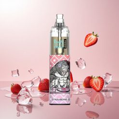 RandM Fumot Tornado 7000 Puffs Engangs Vape Jordbær Is og Fumot Tornado 7000 Engangs Vape Features: 7000 Puffs 14 ML E-væske 850 MAH Batteri