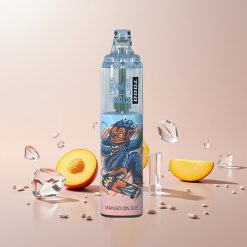 RandM Fumot Tornado 7000 Puffs Engangs Vape Mango På Is (14 ML E-væske, 850 MAH Batteri) Fumot Tornado 7000 Engangs Vape (14 ML E-væske, 850 MAH Batteri)