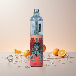 RandM Fumot Tornado 7000 Puffs Engangs Vape Tangerin Is Fumot Tornado 7000 Engangs Vape 7000 Puffs 14 ML E-væske 850 MAH Batteri