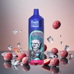 RandM Tornado 9000 Puffs 18 mL Sort Is Mesh Coil RGB Display