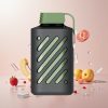 VOZOL GEAR 10000 Engangs Vape Sur Æble Is 10000 Pust, 30 smage Multi-Funktionel Spænde Mundstykke Beskyttelse Forstørret Væskekapacitet VAMT Mesh Coil 65% PCR Materialer 500mAh Batterikapacitet 20/50mg/ml Nikotin 20 ml E-væske Kapacitet