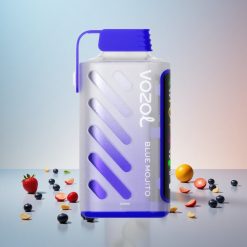 VOZOL Gear Power 20000 Puffs Engangs Vape Blå Mojito Teknologi: S.i.L.C. Tech ECO Mode Pust: 20000 Pust POWER Mode Pust: 12000 Pust Dual Mesh Coil Fuld Skærm Display 20mL Forfyldt E-Væske Nicotinstyrke: 5%(50mg)