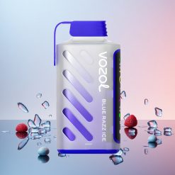 VOZOL Gear Power 20000 Puffs Engangs Vape Blå Razz Is Teknologi: S.i.L.C. Tech ECO Mode Pust: 20000 Pust POWER Mode Pust: 12000 Pust Dual Mesh Coil Fuld Skærm Display 20mL Forfyldt E-Væske Nicotinstyrke: 5%(50mg)