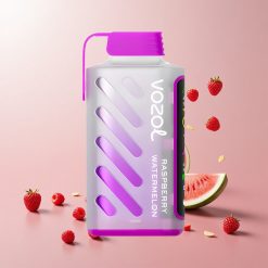 VOZOL Gear Power 20000 Puffs Engangs Vape Hindbær Vandmelon Teknologi: S.i.L.C. Tech ECO Mode Pust: 20000 Pust POWER Mode Pust: 12000 Pust Dual Mesh Coil Fuld Skærm Display 20mL Forfyldt E-Væske Nicotinstyrke: 5%(50mg)