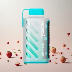 VOZOL Gear Power 20000 Puffs Engangs Vape Kølig Mynte Teknologi: S.i.L.C. Tech ECO Mode Pust: 20000 Pust POWER Mode Pust: 12000 Pust Spole Type: Dual Mesh Spole Skærm Type: Fuld Skærm Skærm Forfyldt E-Væske Kapacitet: 20mL Nicotin Styrke: 5%(50mg)