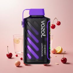 VOZOL Gear Power 20000 Puffs Engangs Vape Kirsebær Lemonade Teknologi: S.i.L.C. Tech ECO Mode Pust: 20000 Pust POWER Mode Pust: 12000 Pust Dual Mesh Coil Fuld Skærm Display 20mL Forfyldt E-Væske Nicotin Styrke: 5%(50mg)