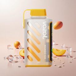 VOZOL Gear Power 20000 Puffs Engangs Vape Mango Is Teknologi: S.i.L.C. Tech ECO Mode Pust: 20000 Pust FYLD Kapacitet: 20mL