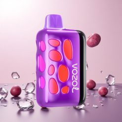 VOZOL RAVE 40000 Engangs Vape Grape Is 270 graders Vibrant Glow Design 80% opladet på 20 min