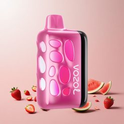 VOZOL RAVE 40000 Engangs Vape Jordbær Vandmelon – 270 graders Glød Design, 1000mAh Batteri