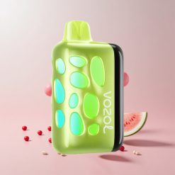 VOZOL RAVE 40000 Engangs Vape Vandmelon Bubblegum 270 graders Vibrant Glow Design Beat-Synced Festtilstand